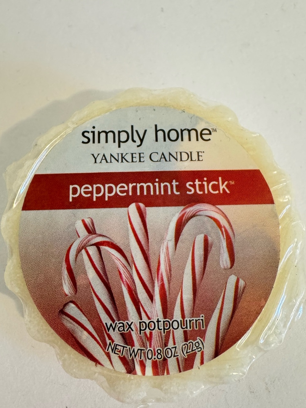 Yankee Candle Tartlet Lot of 33 Retired Christmas Wish Peppermint Stick Wax Tart - Picture 3 of 4